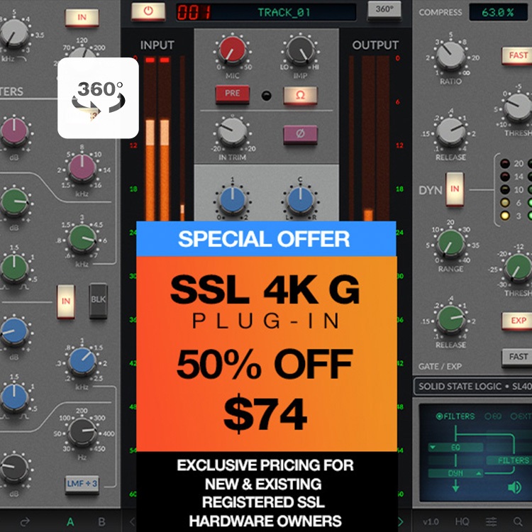 SSL 4K G Channel Strip