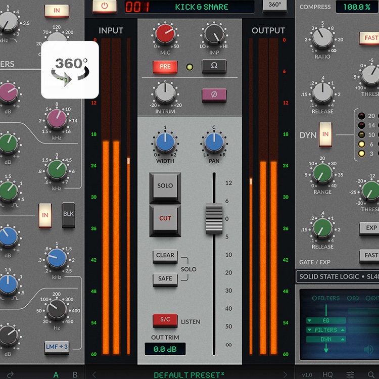 SSL 4K G Channel Strip